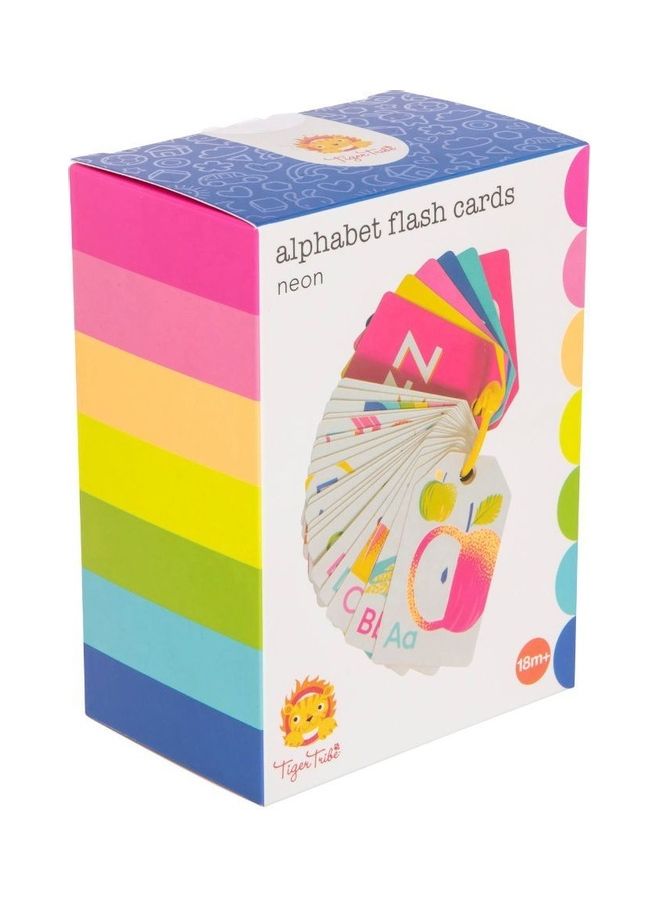 Neon Alphabet Flash Card Game - v1622795734/N47973008A_2