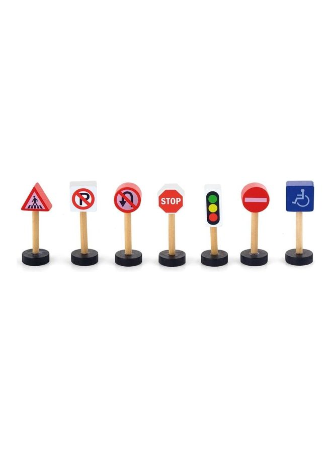 Viga Wooden Road Signs Accessory Set - Image 1