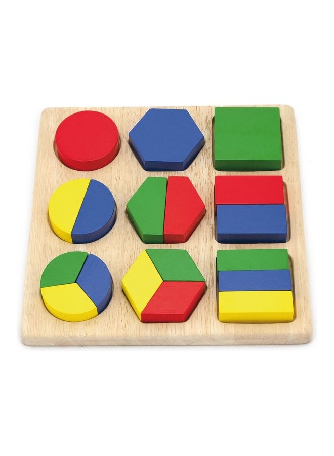 فيجا لعبة أحجيات قطع تركيب بتصميم مكعبات. - Image 1