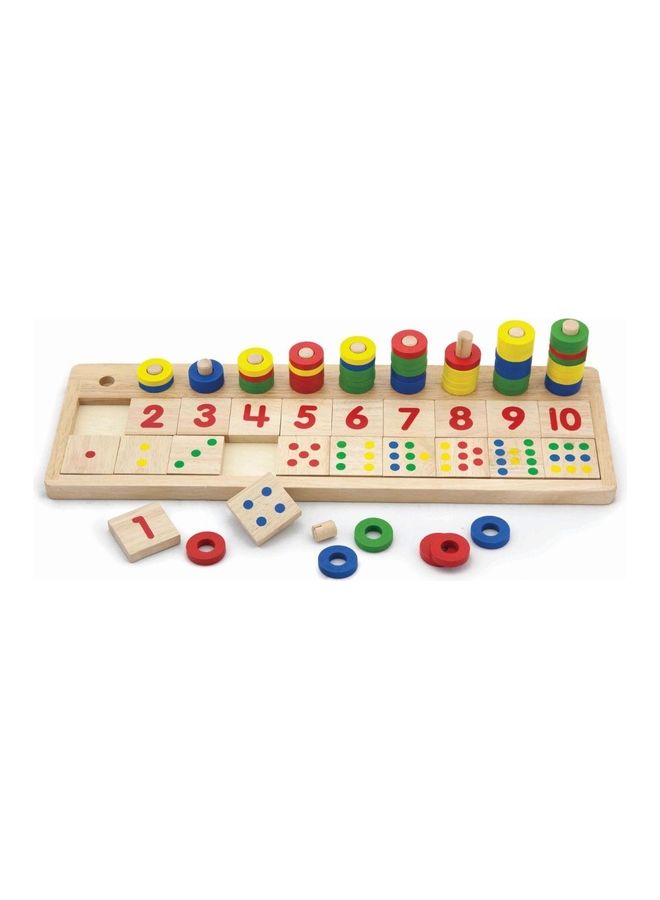 VIGA - Count And Match Numbers Toy - Image 1