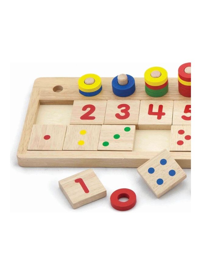 VIGA - Count And Match Numbers Toy - Image 1