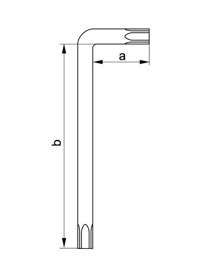 Yato Torx Tamperproof Key Multicolour - Image 2