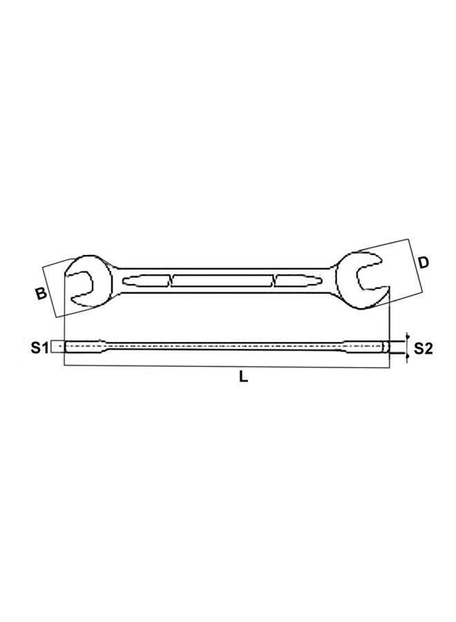 Yato Double Open End Spanner 25x28mm YT-0377 Silver - Image 3