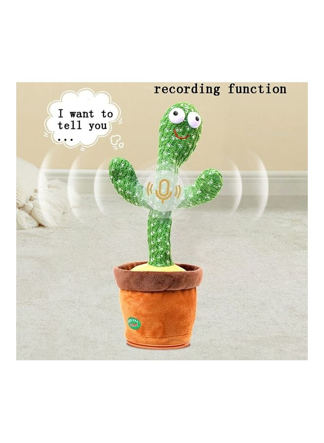 XiuWoo - Cute Electric Dancing Cactus Plant Stuffed Toy Magical Music And Light - Image 1