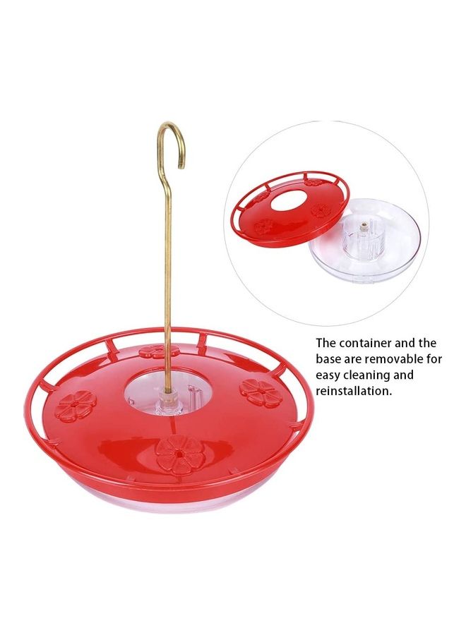XiuWoo - Hummingbird Hanging Feeder Multicolour 4.5 x 19.5cm - Image 1