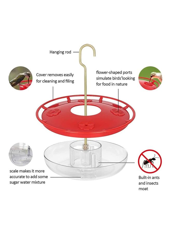 XiuWoo - Hummingbird Hanging Feeder Multicolour - Image 1
