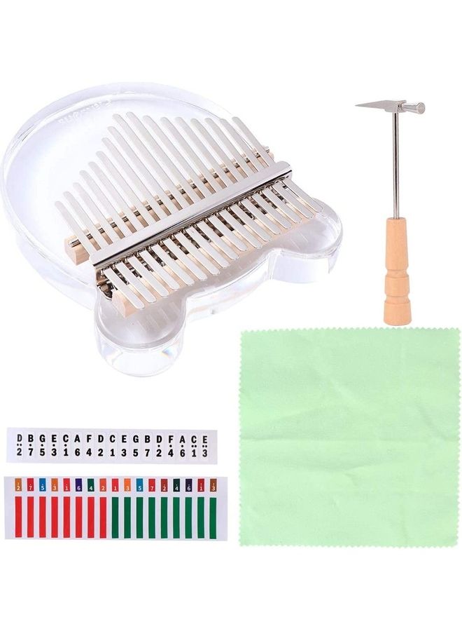 XiuWoo 5-Piece 17-Key Kalimba Thumb Piano Set  - Image 4