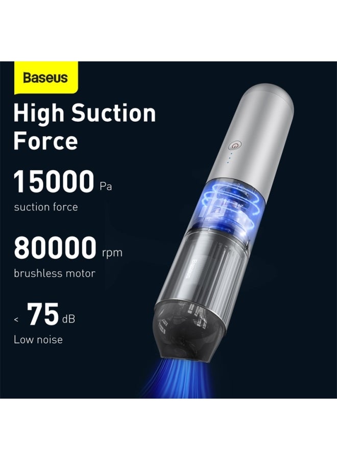 Baseus Handheld Portable Cordless Vacuum Cleaner for Car, Home And Office  - Image 3