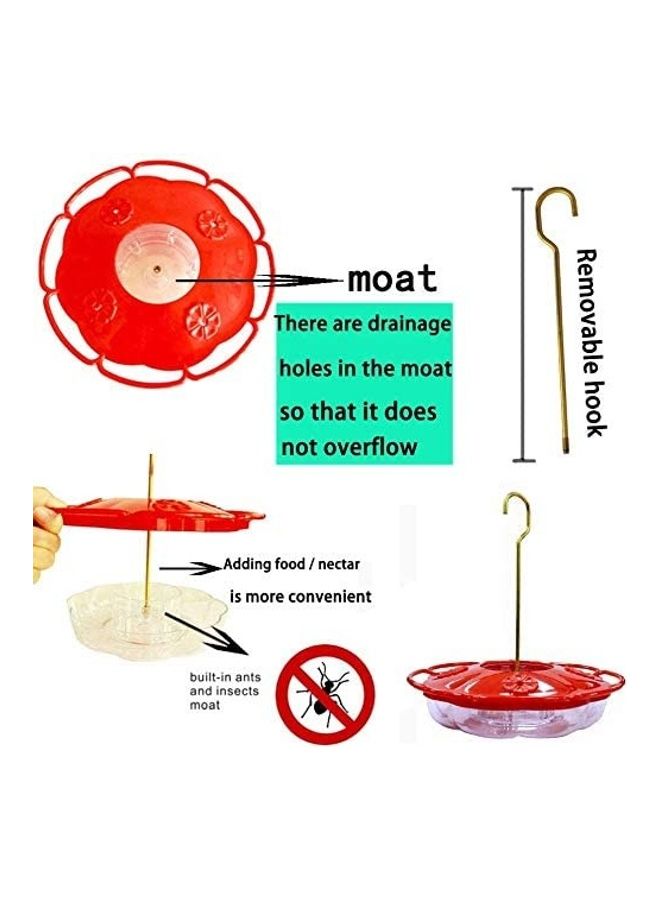 XiuWoo - Hummingbird Hanging Feeder Multicolour - Image 1
