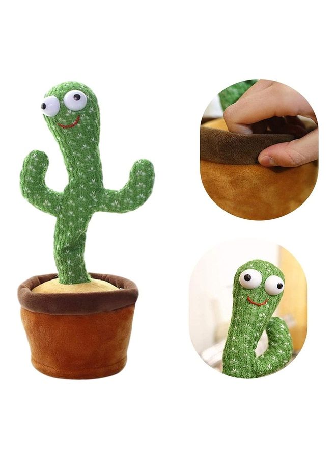XiuWoo Dancing Plant Cactus Plush Stuffed Toy With Music - Image 5