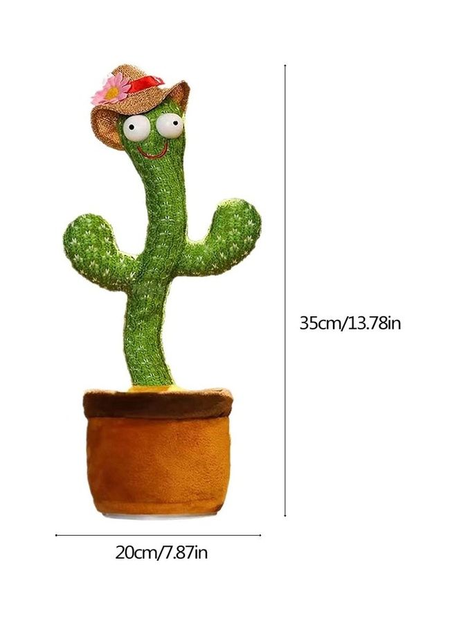XiuWoo Dancing Plant Cactus Plush Stuffed Toy With Music - Image 2