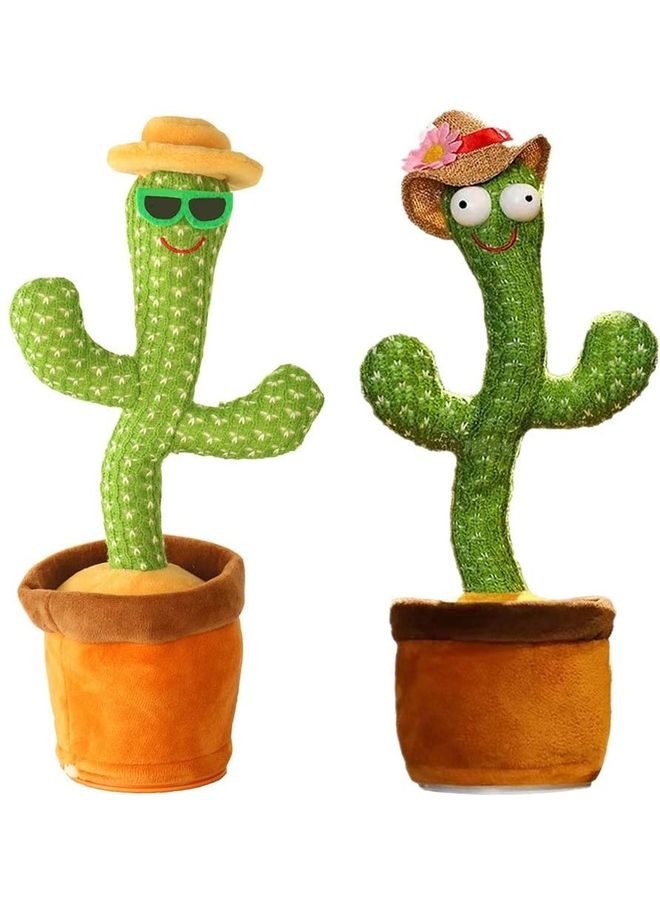 XiuWoo Dancing Plant Cactus Plush Stuffed Toy With Music - Image 3