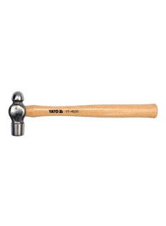 Yato Wooden Handle Hammer Beige/Silver  - Image 2