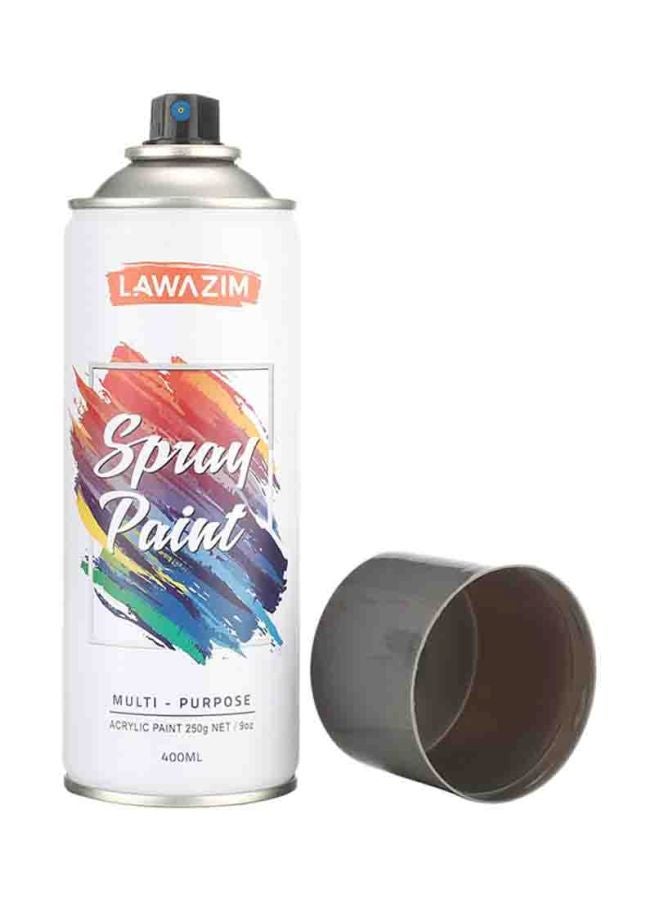 LAWAZIM - Multipurpose Spray Paint Medium Grey 400ml - Image 1