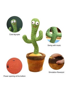 XiuWoo Electric Dancing Cactus Plant Stuffed Toy  - Image 5