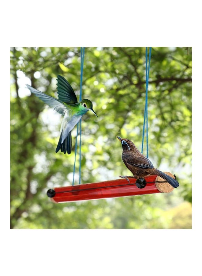 XiuWoo - Hummingbird Hanging Feeder Red/Blue - Image 1