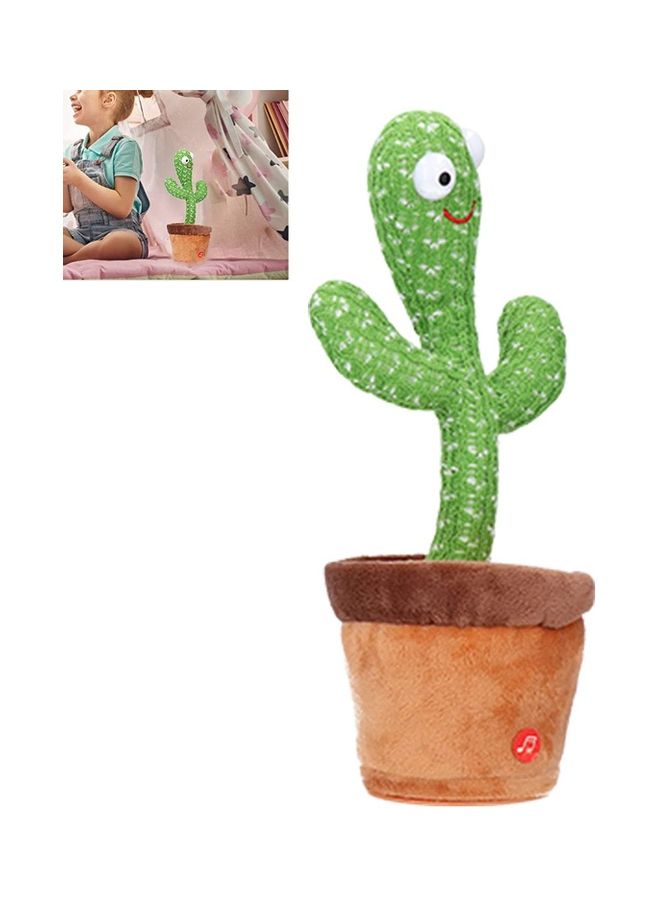 XiuWoo Dancing Plant Cactus Plush Stuffed Toy With Music - Image 2
