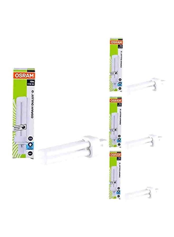 Osram Pack Of 4 CFL Bulb Cool White  - Image 2