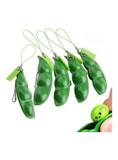 5-Piece Pea Pod Keychain