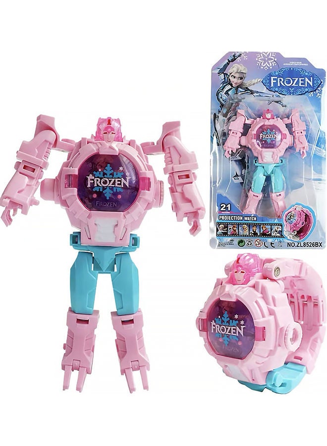 مس تيارا ساعة عرض ثلاثية الأبعاد بتصميم فيلم Frozen - Image 2