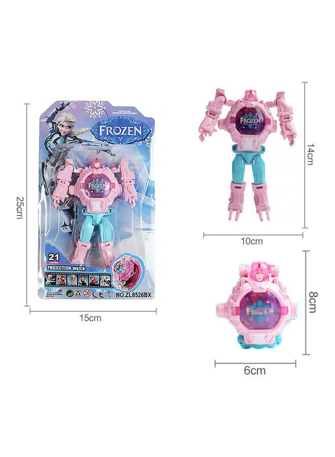 مس تيارا ساعة عرض ثلاثية الأبعاد بتصميم فيلم Frozen - Image 3