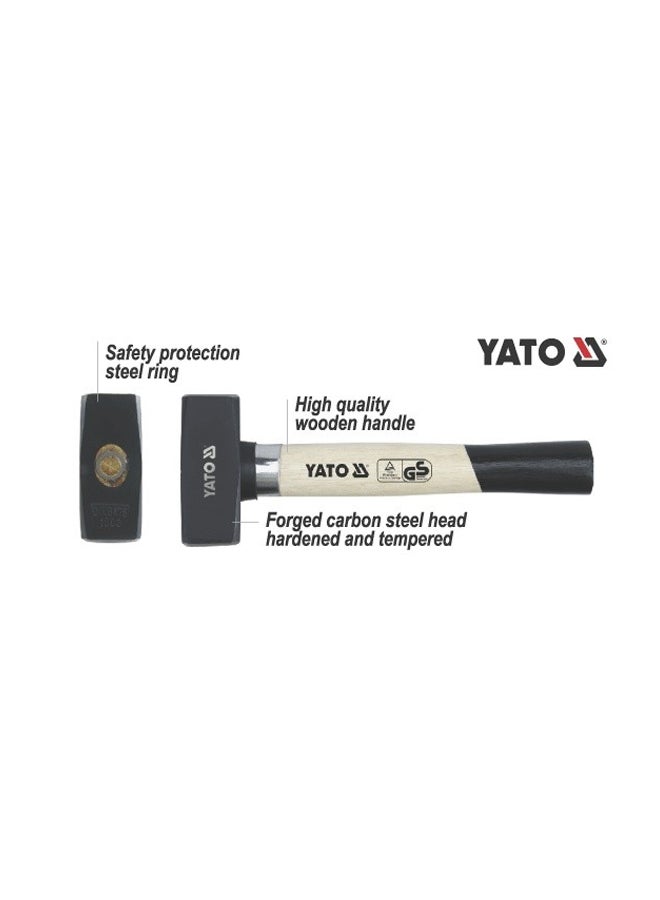 Yato Stoning Hammer Beige/Black/Silver  - Image 2