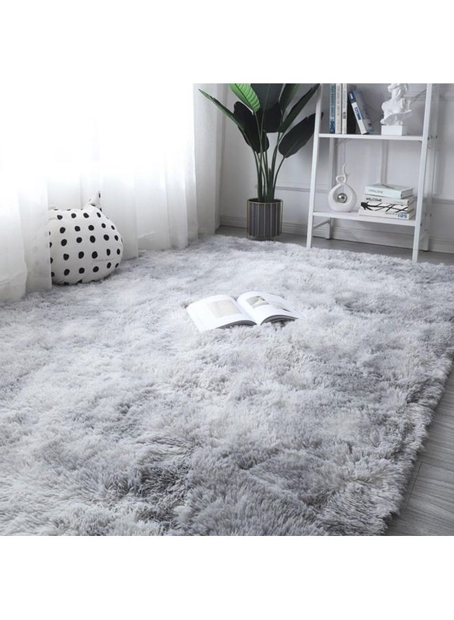 Generic - Decorative Plush Carpet Grey 40x60cm - Image 1