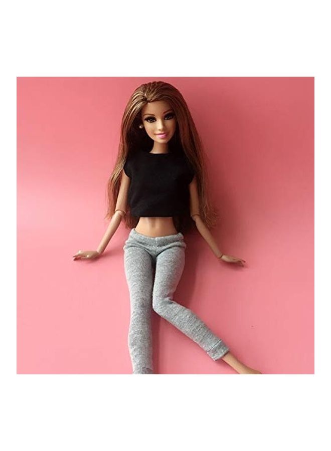 UUsave 30-Piece Doll Outfits Set With Shoes And Stockings Set  - Image 2