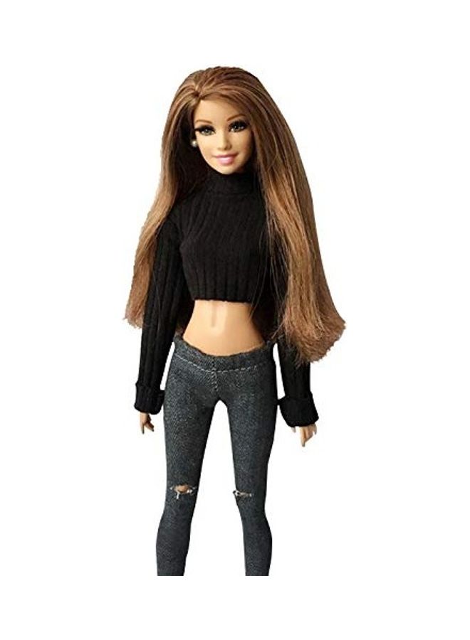 UUsave 30-Piece Doll Outfits Set With Shoes And Stockings Set  - Image 3