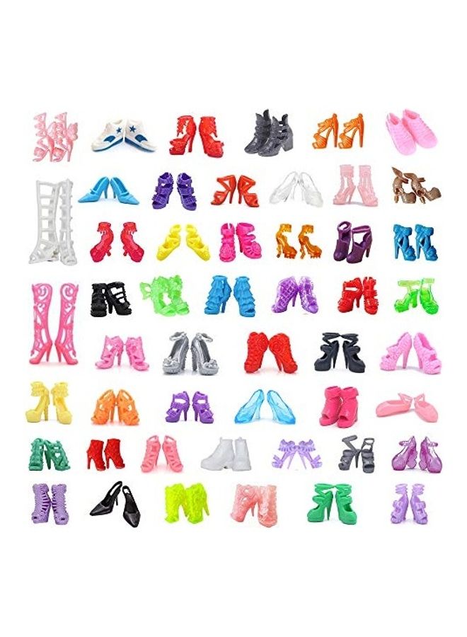 UUsave 30-Piece Doll Outfits Set With Shoes And Stockings Set  - Image 5