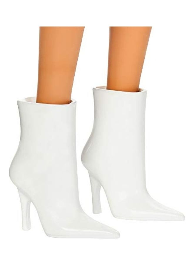 باربي دمية بإطلالة بدون شعر من مجموعة فاشنيستا 2 x 4 x 11.99بوصة - Image 3