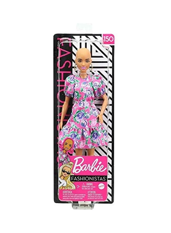 باربي دمية بإطلالة بدون شعر من مجموعة فاشنيستا 2 x 4 x 11.99بوصة - Image 5