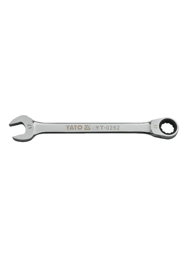 Yato Non-Slip Combination Ratchet Wrench 18mmYT-0263 Silver 