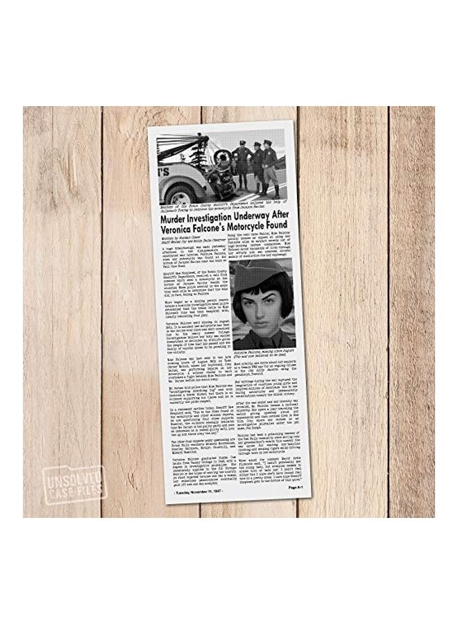 Generic - Unsolved Case Files - Veronica Falcone Cold Case Murder Mystery Game - Image 1