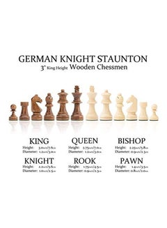 A&A Wooden Chess And Checker Set  - Image 2