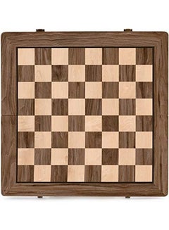 A&A Wooden Chess And Checker Set  - Image 4