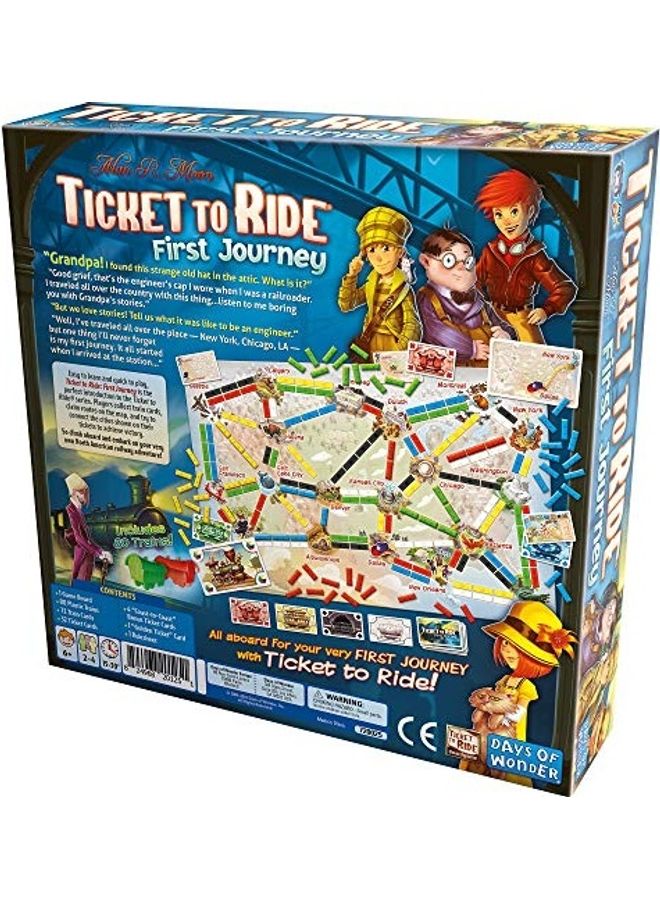 Days of Wonder Ticket To Ride - First Journey Board Game - Image 2