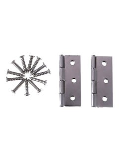LAWAZIM Door And Cabinet Hinge Silver 2.5inch  - Image 1