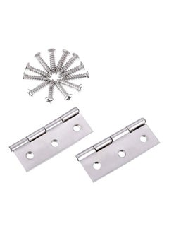 LAWAZIM Door And Cabinet Hinge Silver 2.5inch  - Image 2