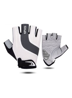 Pair Of Breathable Half Finger Cycling Glove M