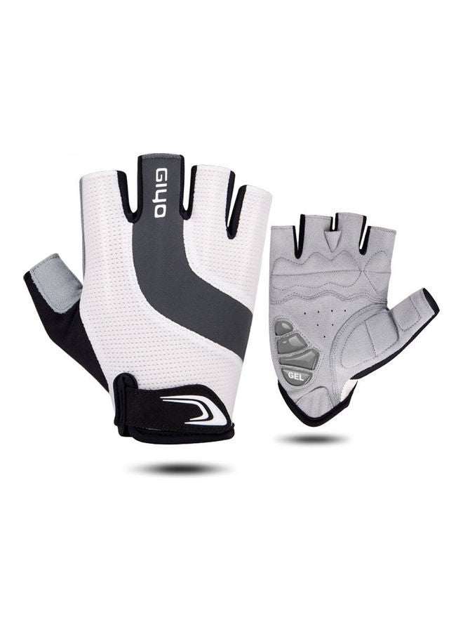 Giyo - Pair Of Breathable Half Finger Cycling Glove M - Image 1