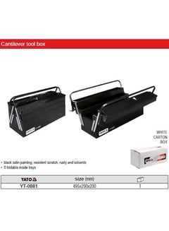 Yato Cantilever Tool Box Black  - Image 3