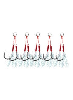 Generic 5-Piece Fishing Jig Hook Set  - Image 1