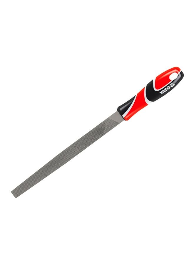 Yato Steel File Flat 1# 250mm YT-6223 Silver/Black/Orange  - Image 2