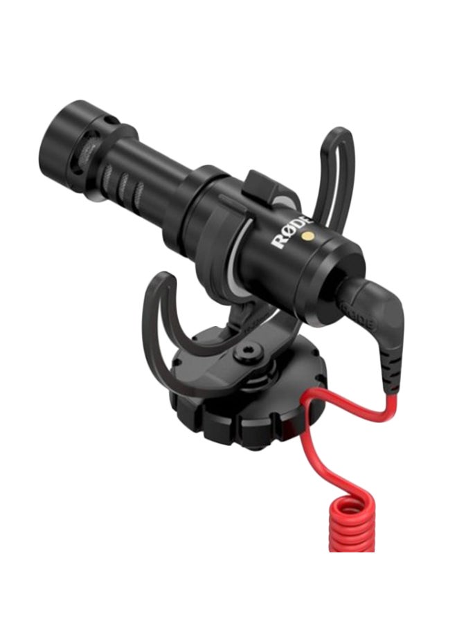 RODE - Rode VideoMicro Compact On-Camera Microphone Black/Grey - Image 1