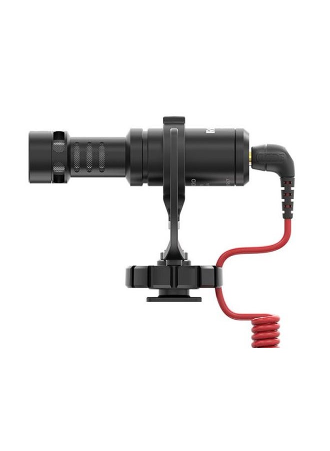 RODE - Rode VideoMicro Compact On-Camera Microphone Black/Grey - Image 1