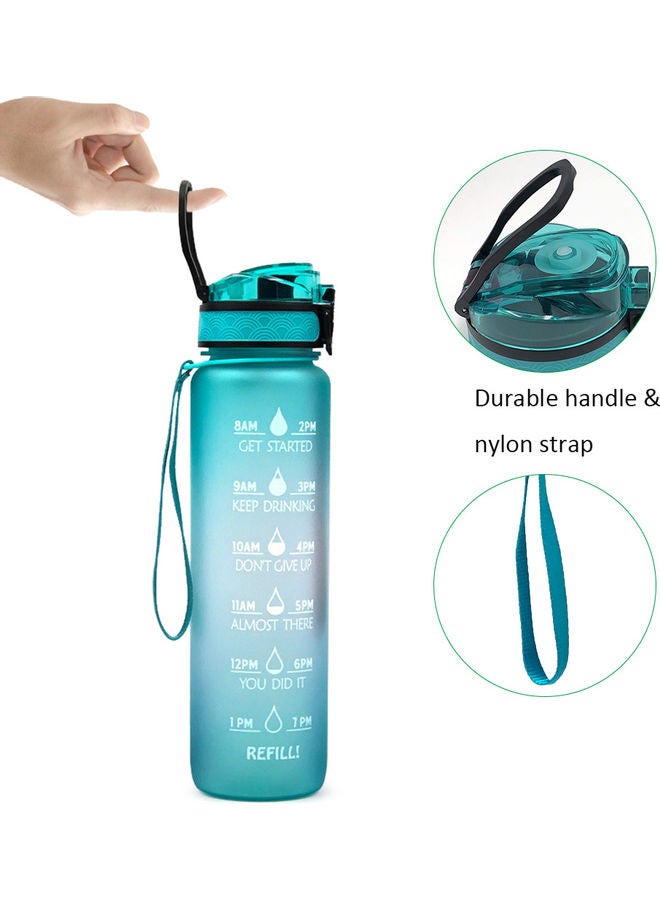 Generic Sports Water Bottle With Time Marker 29.5x7.5cm  - Image 5