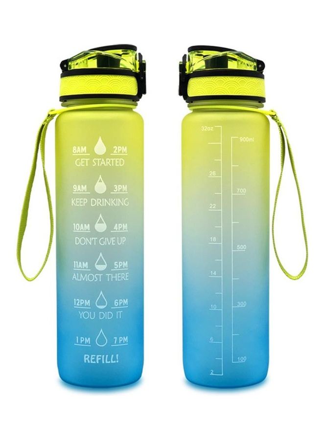 Generic - Sports Water Bottle With Time Marker 29.5x7.5cm - Image 1