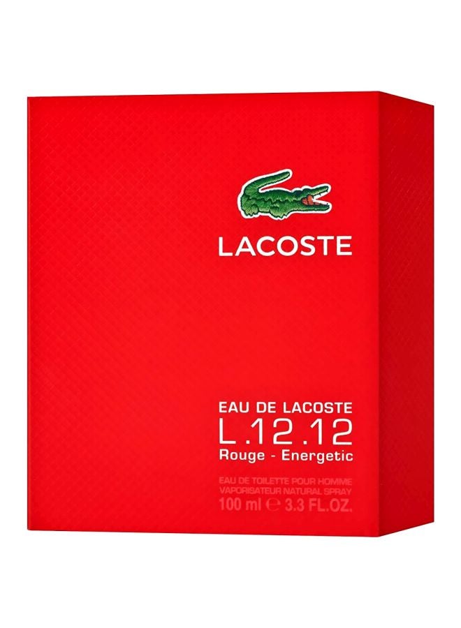 لاكوست عطر تواليت L.12.12 روج 100ملليلتر  - Image 3