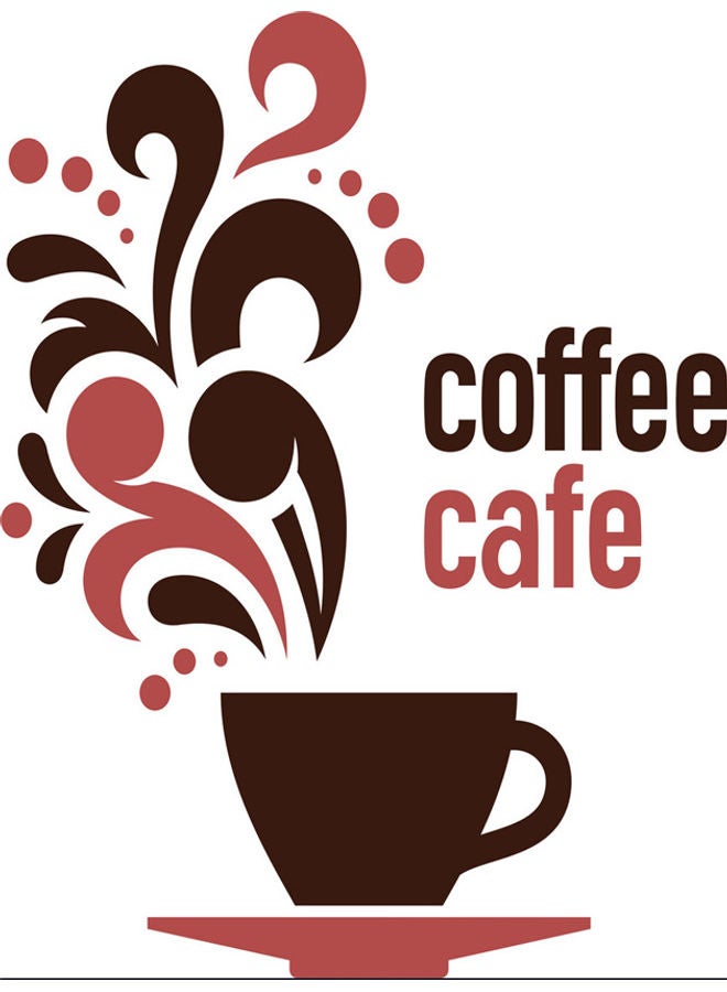 إربان تراندز لوحة فنية بعنوان "Coffee Cafa  With You" . متعدد الألوان 34 x 52سم 